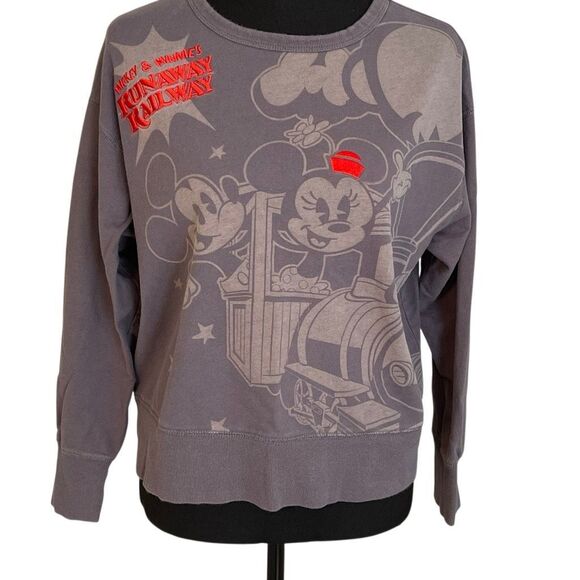 Disney Mickey & Minnie’s Runaway Railway Sweatshirt - Picture 1 of 12